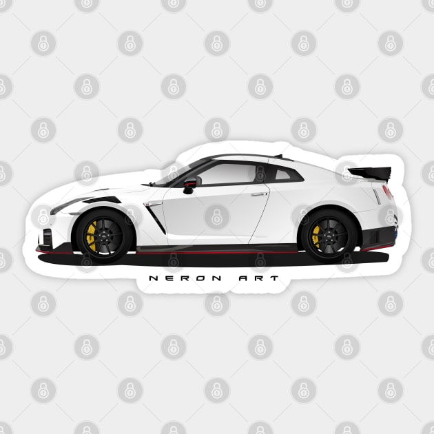 GTR R35 Sticker by Neron Art